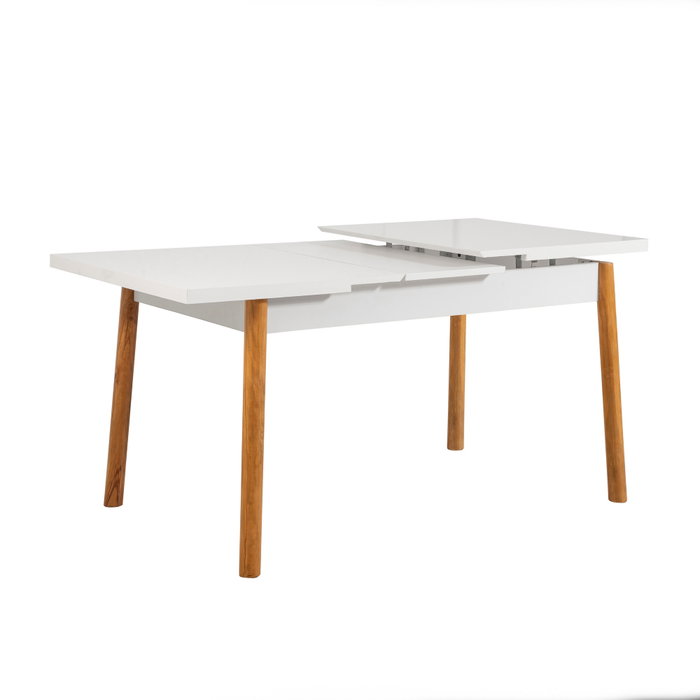 Hanah Home Conjunto de Comedor Extensible de 6 Piezas Hanah Home Conjunto de Comedor Extensible de 6 Piezas